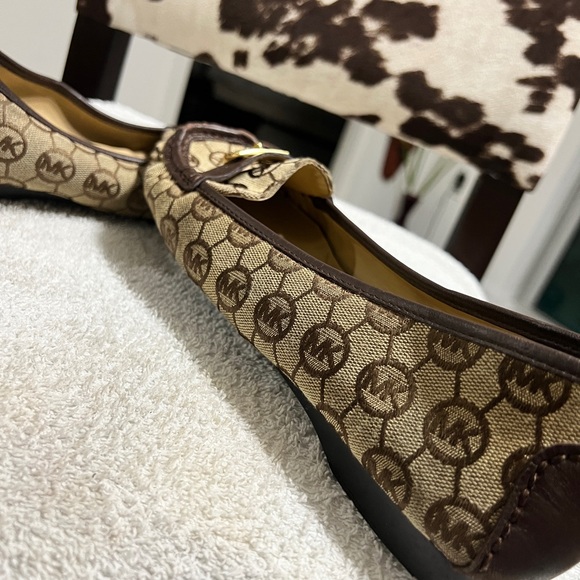 Michael Kors Hamilton Monogram Jacquard Loafers - pre-owned - Picture 10 of 14